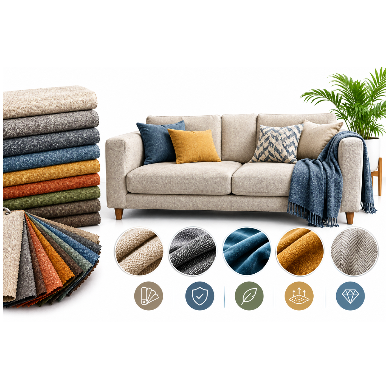 Sofa Fabrics Service Provider In Noida